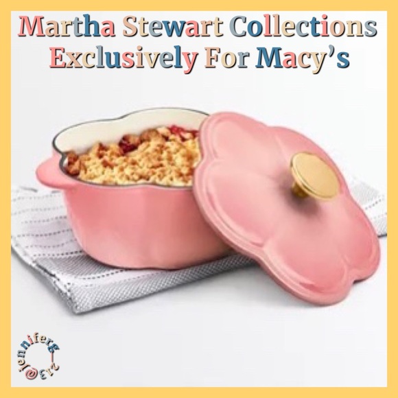 Martha Stewart Other - Martha Stewart Collection Garden Party  Dutch Oven